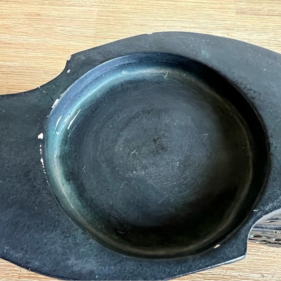 Asymmetrical Black and Gray Ceramic Art Piece Alexander Danel Austin Sculpture - Picture 12 of 16